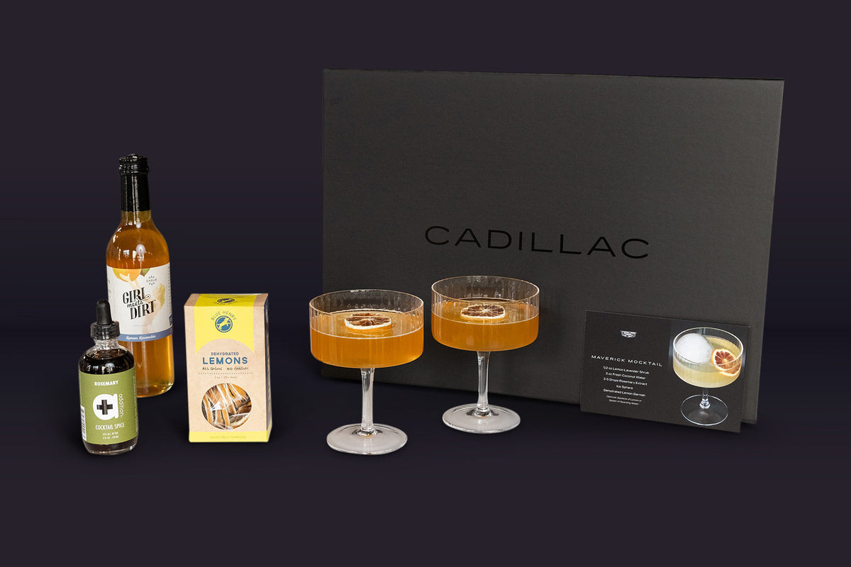 Sophisticated Sips: Cadillac’s High-End Mocktail Gift Kit by Bestowe Gifting