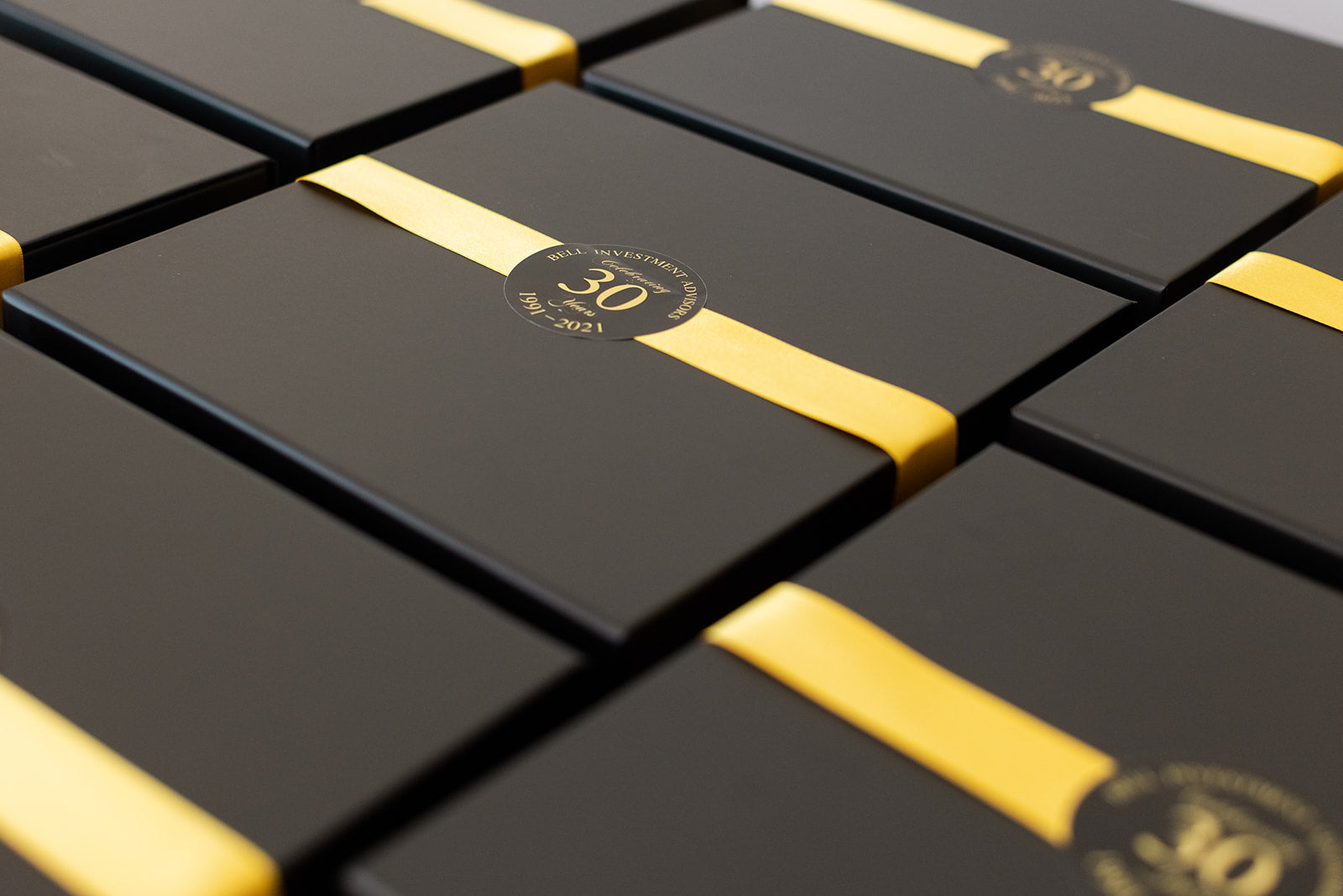 Case Study: Custom Branded Corporate Gift Box: Bell Investors