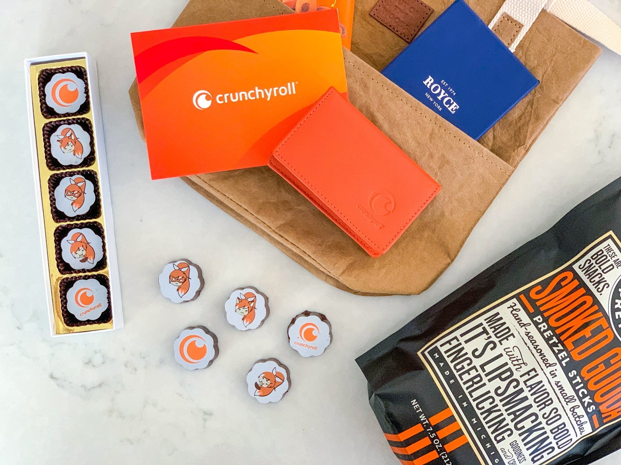 Incentive Corporate Gift for Crunchy Roll Executives Event at Carmel Valley Ranch