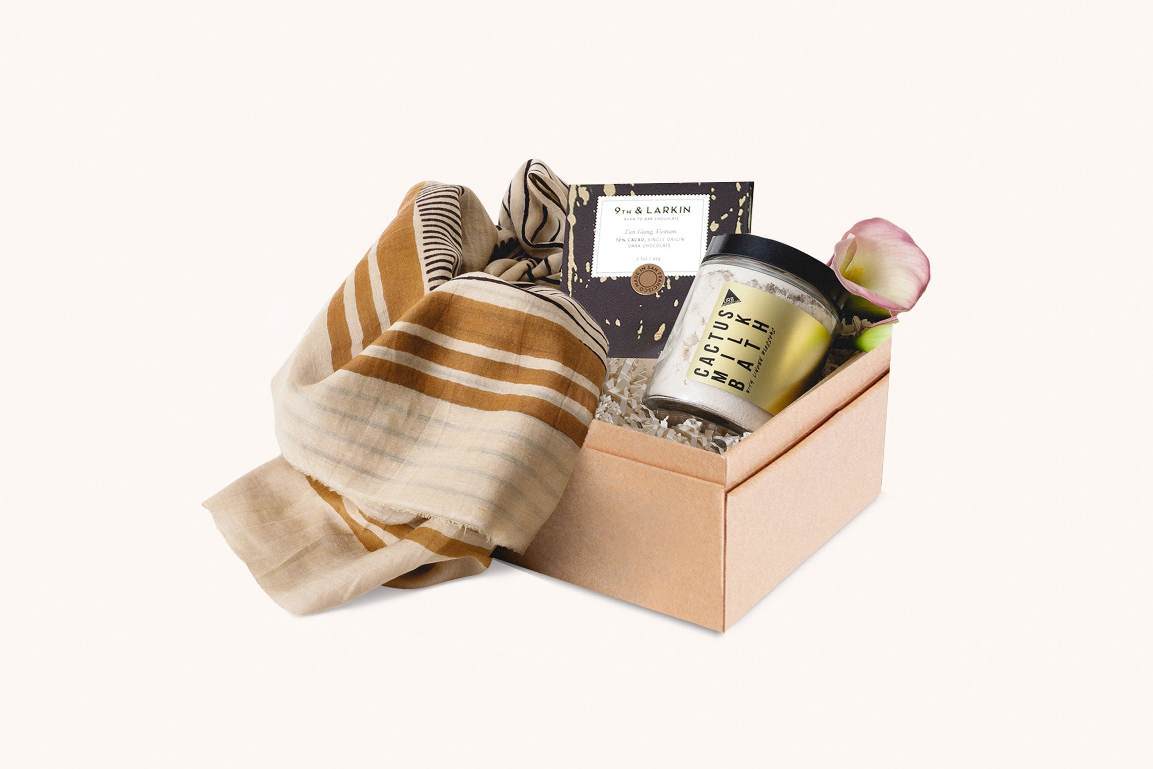 To Be Loved: Block Printed Scarf Gift Set